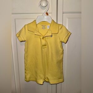 Ralph Lauren Kids Polo Shortall in Sunny Yellow